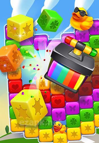 Cube blast rescue toy block