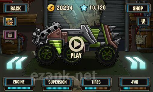 Zombie road racing