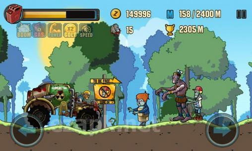 Zombie road racing