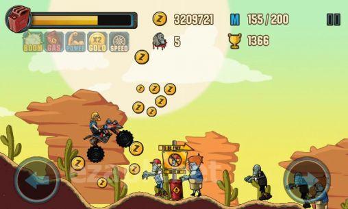 Zombie road racing