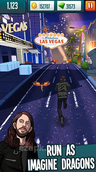 Stage rush: Imagine dragons