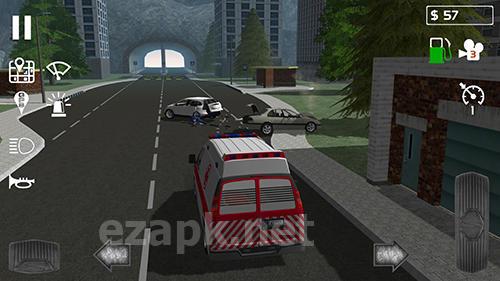 Emergency ambulance simulator