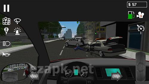 Emergency ambulance simulator