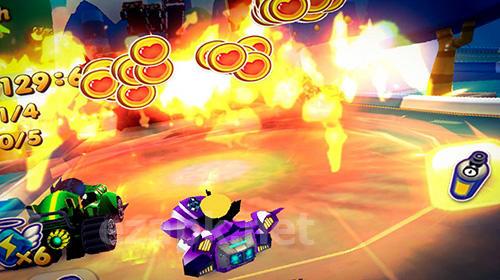 Bandicoot kart racing