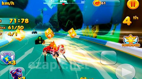 Bandicoot kart racing