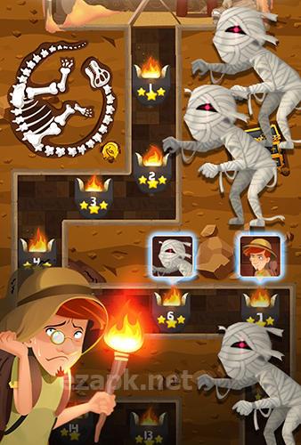 Egypt jewels: Gems match 3 digger
