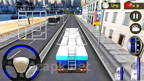 Driving simulator: Truck driver