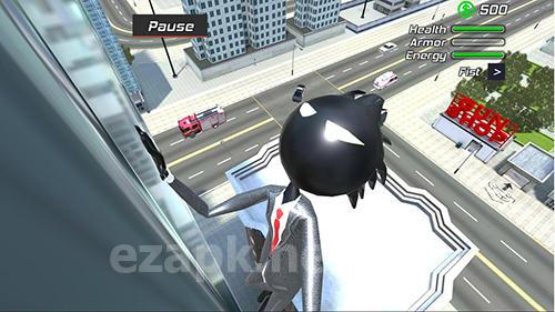 Amazing crime strange stickman: Rope vice Vegas