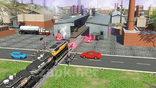 Oil tanker train simulator
