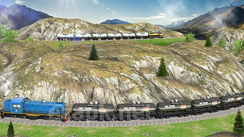 Oil tanker train simulator