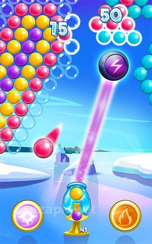 Icy bubbles