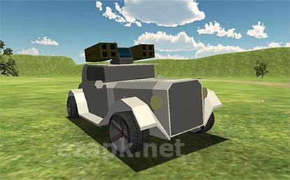 Crash arena: Cars and guns
