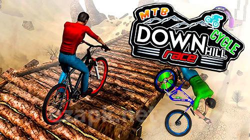 MTB downhill cycle race
