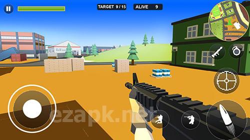 Pixel battle royale