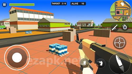 Pixel battle royale