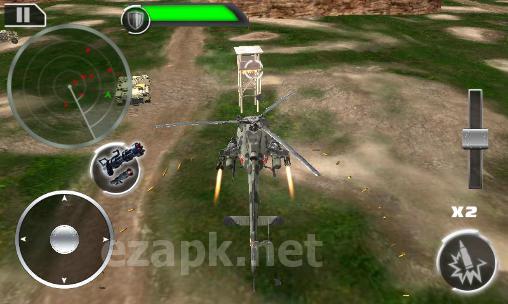 Gunship: Deadly strike. Sandstorm wars 3D