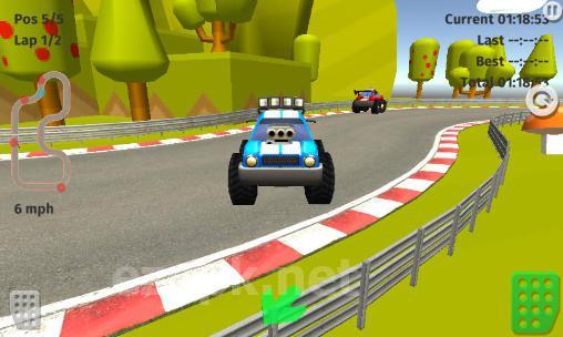 Cartoon racing car games
