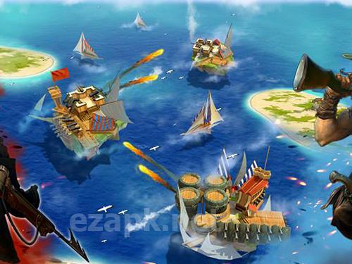 Pirate sails: Tempest war