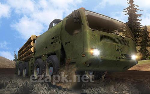 Russian trucks offroad 3D