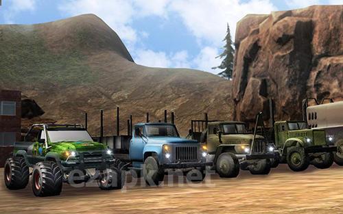 Russian trucks offroad 3D
