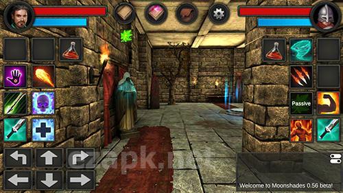 Moonshades: Dungeon crawler RPG