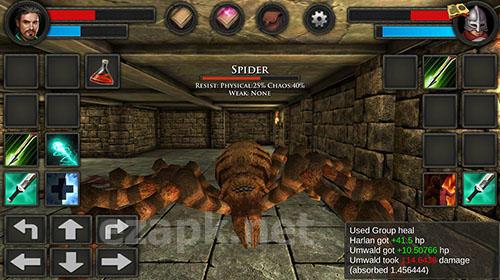 Moonshades: Dungeon crawler RPG