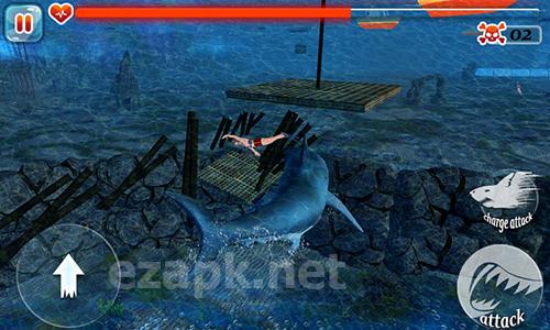 Scary shark evolution 3D