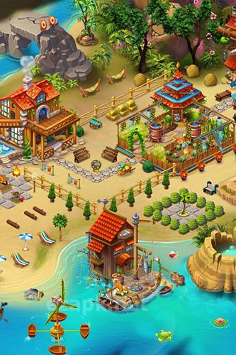 Tropic trouble: A match 3 adventure builder