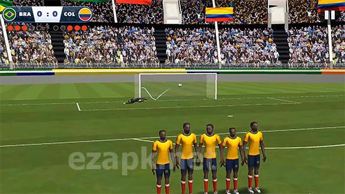 Soccer world league freekick