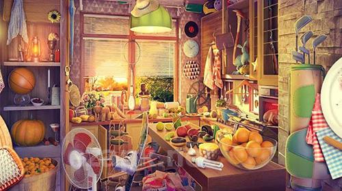 Hidden objects. Messy kitchen 2: Cleaning game