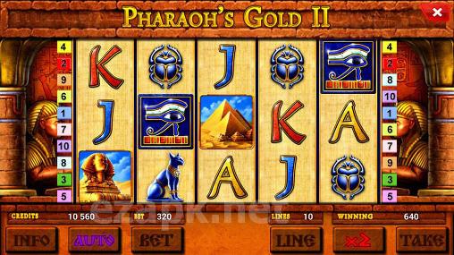 Pharaoh's gold 2 deluxe slot