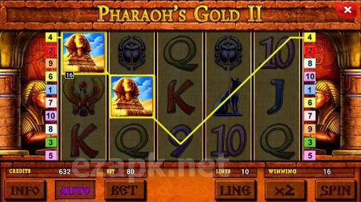 Pharaoh's gold 2 deluxe slot