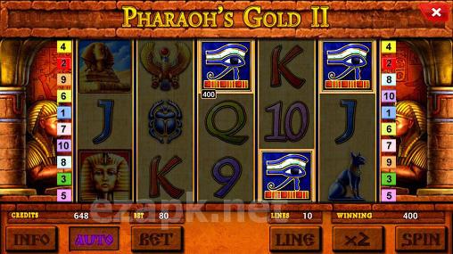 Pharaoh's gold 2 deluxe slot