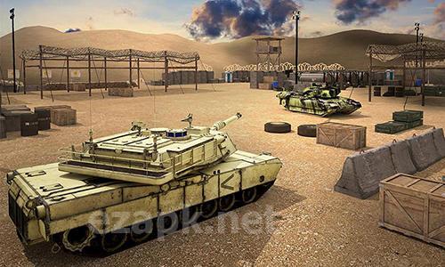 Tank future battle simulator