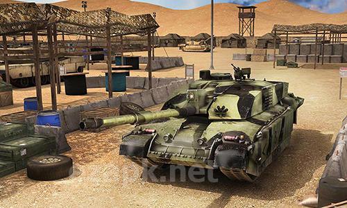Tank future battle simulator