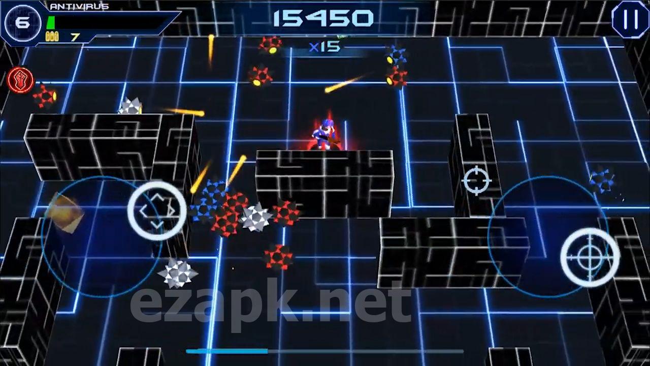 Virus Attack - Top Down 3D Shooter