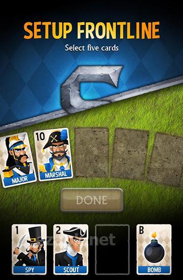 Stratego: Battle cards