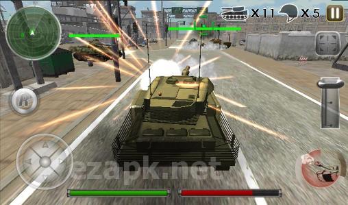 Tank defense attack 3D