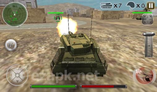 Tank defense attack 3D