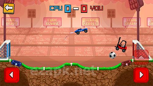 Pixel cars: Soccer