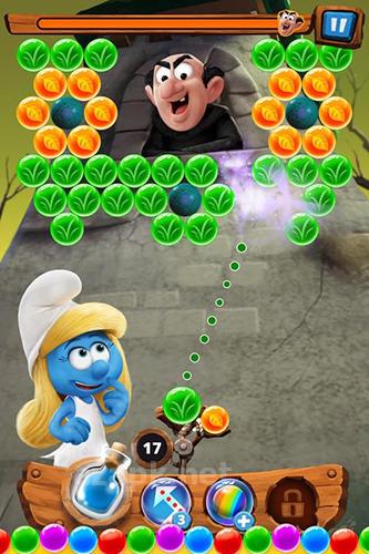 Smurfs bubble story