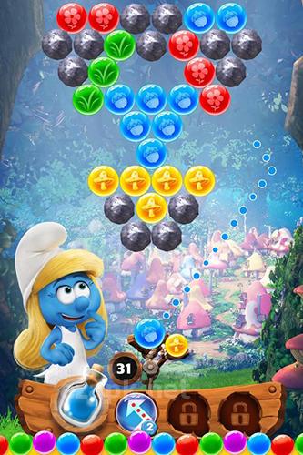 Smurfs bubble story