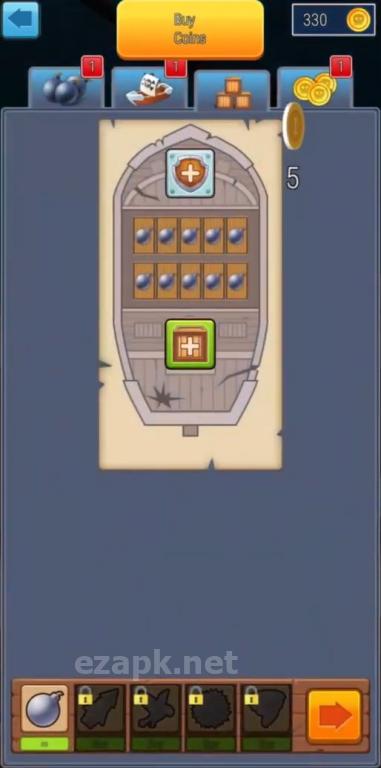 Pirate Bay - action pirate shooter. Aim and shoot