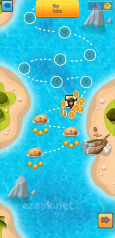 Pirate Bay - action pirate shooter. Aim and shoot