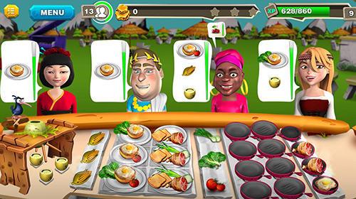 Stone age chef: The crazy restaurant and cooking game