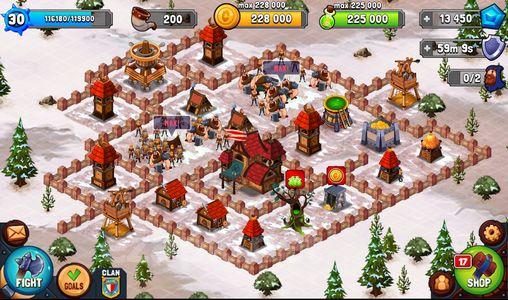 Vikings battle