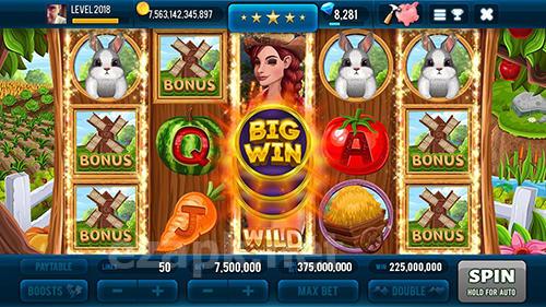 Farm and gold slot machine: Huge jackpot slots game