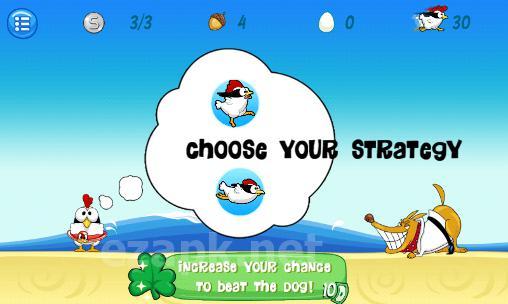 Ninja chicken: Beach