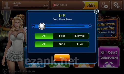 Texas holdem: Dinger poker