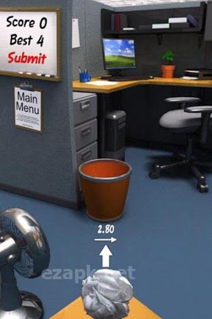 Paper toss